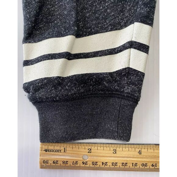 Victoria’s Secret  PINK Light Weight Sweater Top Logo On Back Gray/Blk Mix Large - Picture 5 of 10